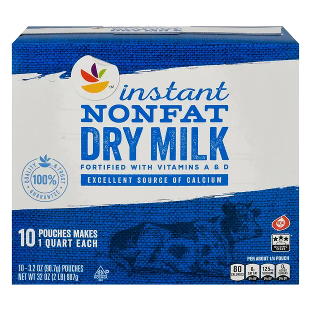 Non Fat Instant Dry Milk - 10 ct
