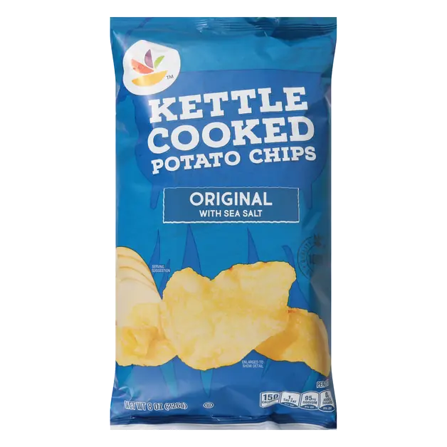 Original with Sea Salt Kettle Cooked Potato Chips