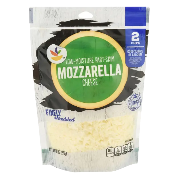 Part-Skim Finely Shredded Mozzarella Cheese