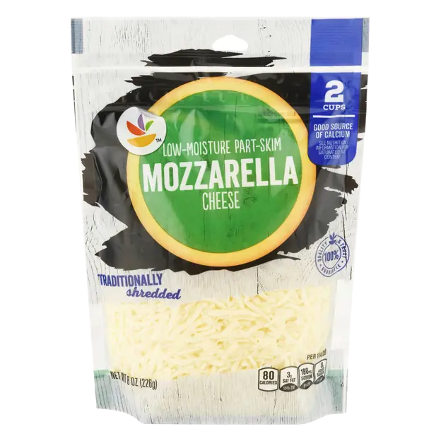 Part-Skim Traditionally Shredded Mozzarella Cheese