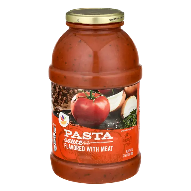 Pasta Sauce Flavored with Meat