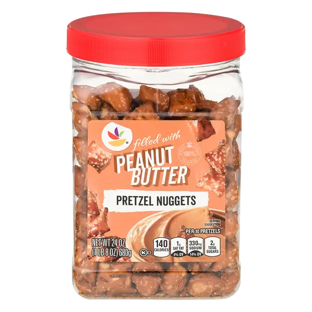 Peanut Butter Filled Pretzel Nuggets
