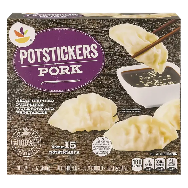 Pork Potstickers - apx 15 ct Frozen