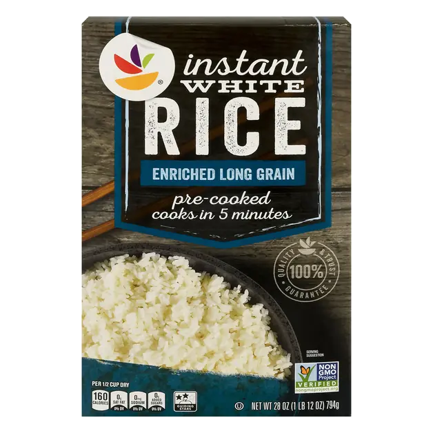 Pre-Cooked Long Grain Instant White Rice