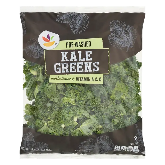Pre-Washed Kale Greens