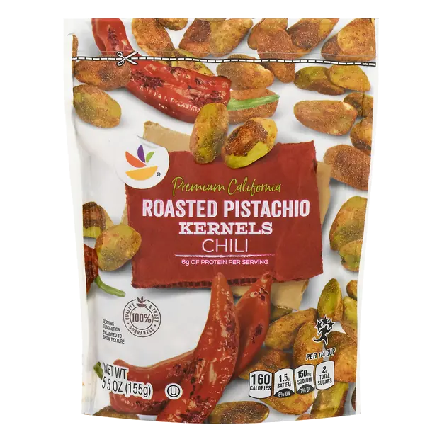 Premium California Roasted Pistachio Kernels Chili