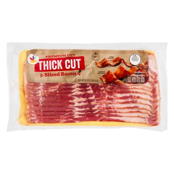 Premium Thick Cut Bacon Sliced