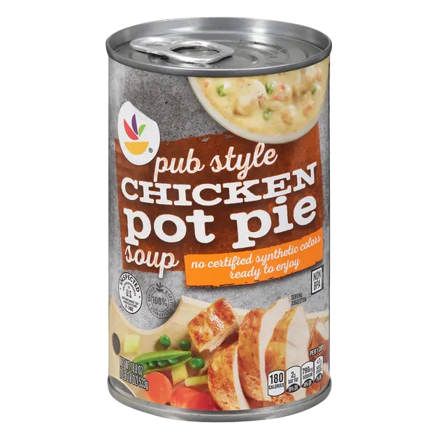 Pub Style Chicken Pot Pie Soup