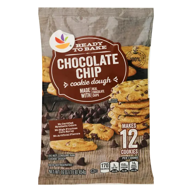 Ready to Bake Chocolate Chip Cookie Dough