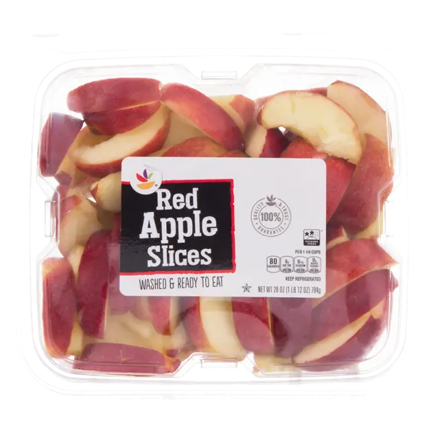 Red Apple Slices