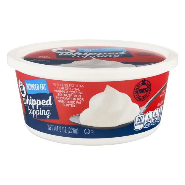 Reduced Fat Whipped Topping