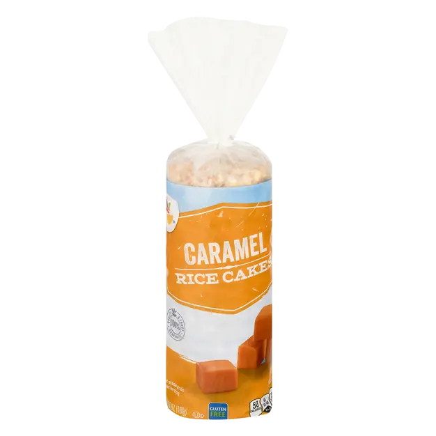 Rice Cakes Caramel Fat Free