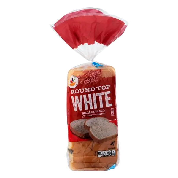 Round Top White Bread Sliced
