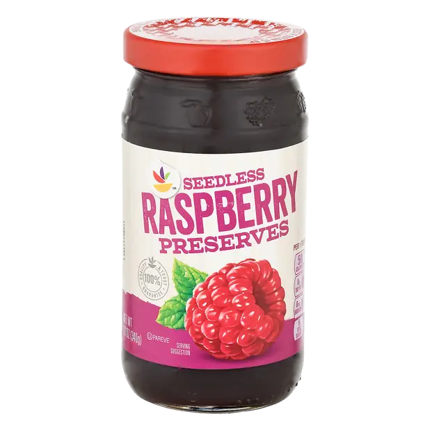 Seedless Red Raspberry Preserves