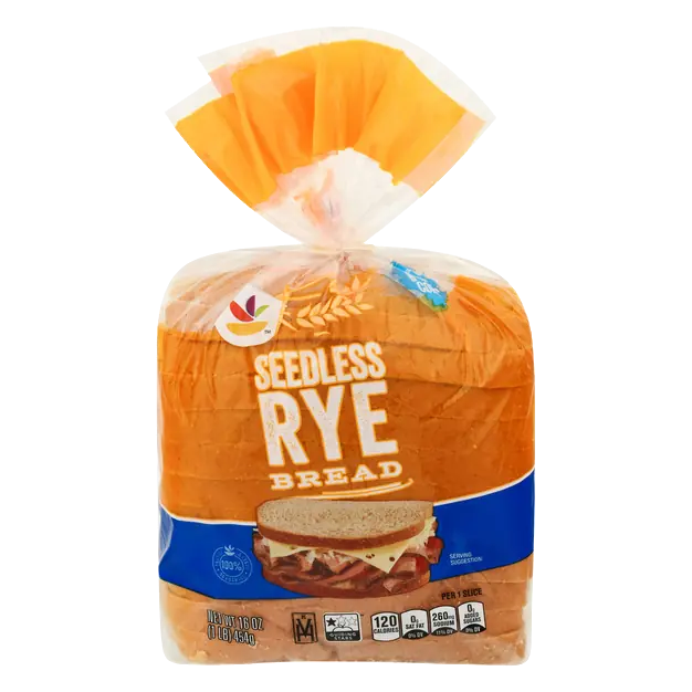 Seedless Rye Bread Sliced