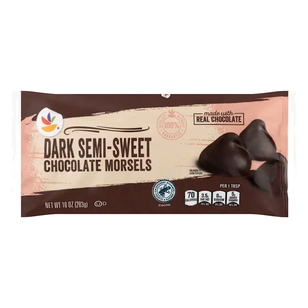 Semi-Sweet Dark Chocolate Baking Morsel Chips