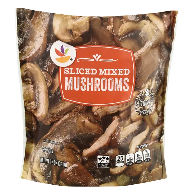 Sliced Mixed Mushrooms Frozen