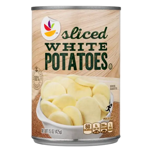 Sliced White Potatoes