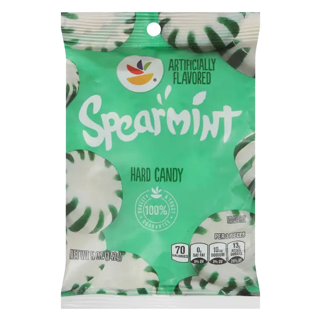 Spearmint Hard Candy
