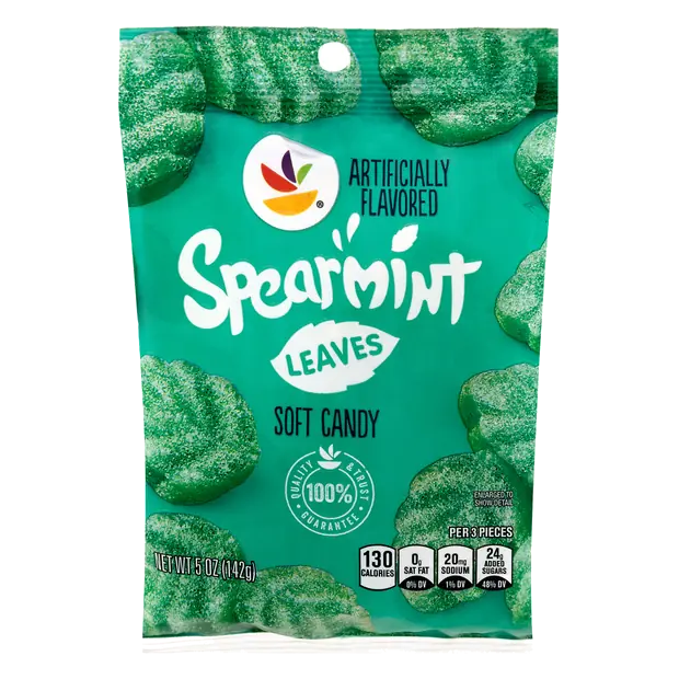 Spearmint Leaves Soft Candy