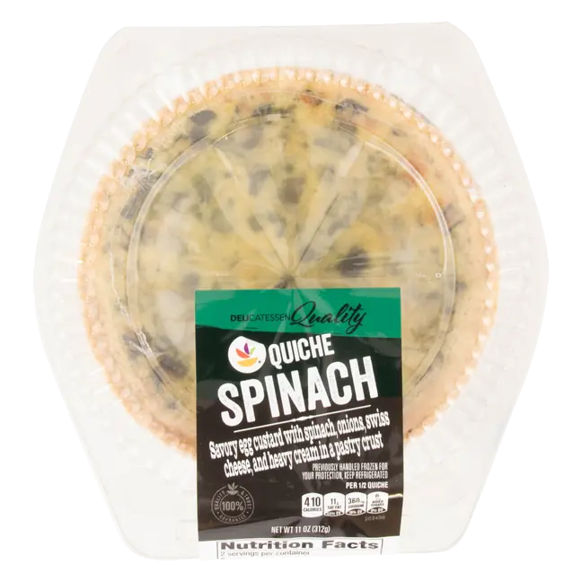 Spinach Quiche