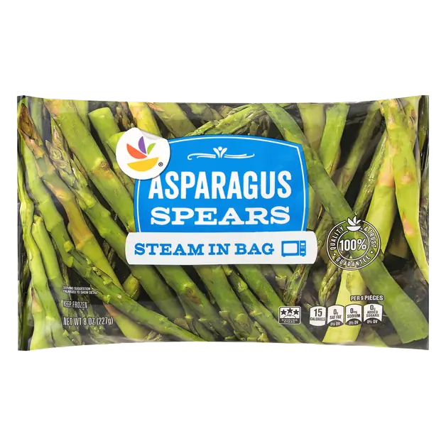 Steam in Bag Asparagus Spears Frozen