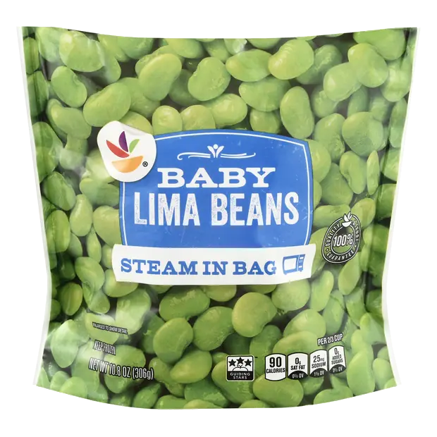 Steam In Bag Baby Lima Beans Frozen