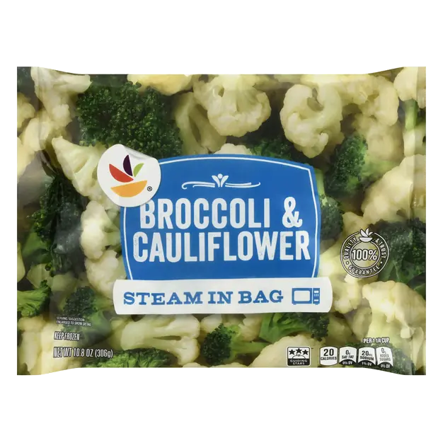 Steam in Bag Broccoli & Cauliflower Frozen