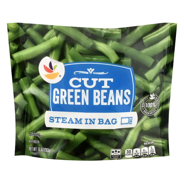 Steam in Bag Cut Green Beans Frozen