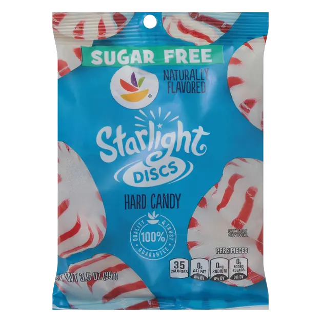 Sugar Free Starlight Discs Hard Candy