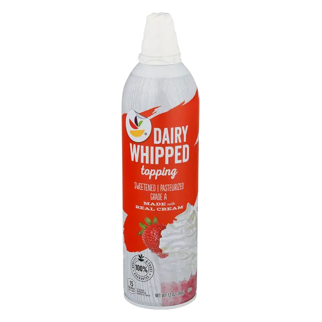 Sweetened Whipped Cream Topping