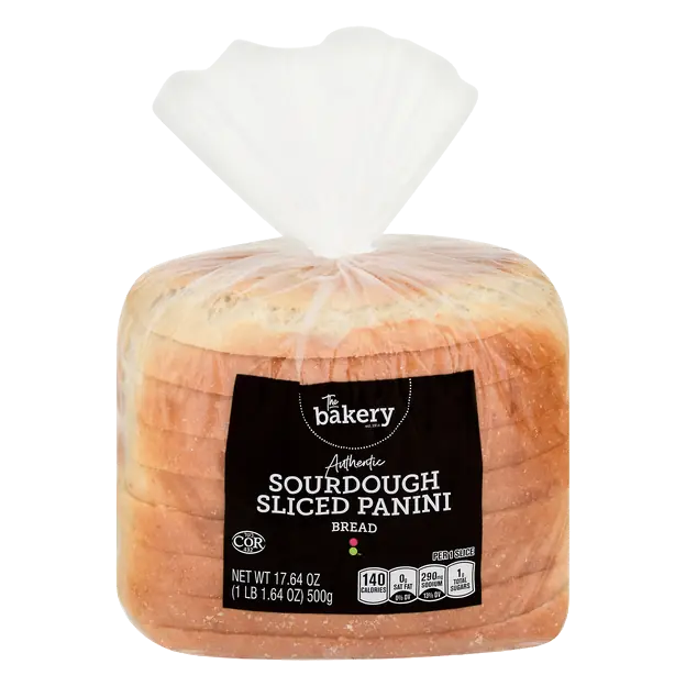 The Bakery Authentic Sourdough Panini Sliced Bread Loaf