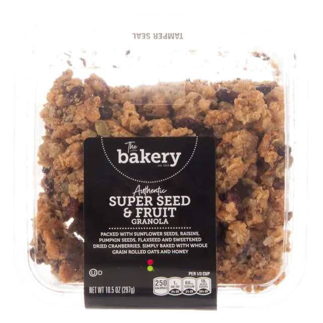 The Bakery Authentic Super Seed & Fruit Granola
