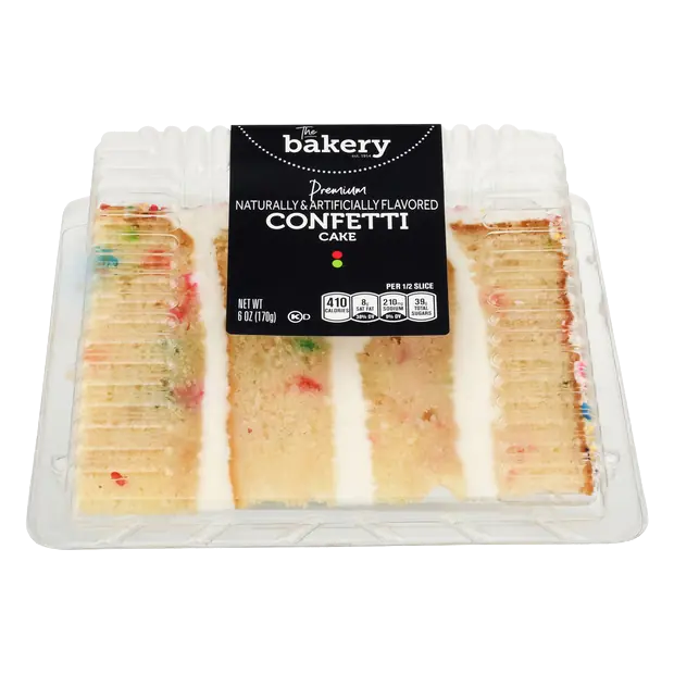 The Bakery Premium Confetti Cake Slice