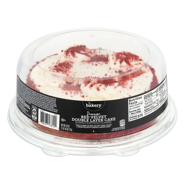 The Bakery Premium Double Layer Red Velvet Cake
