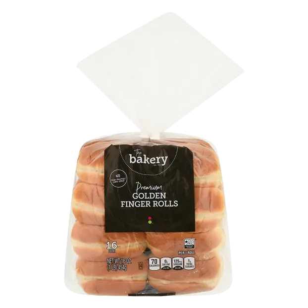 The Bakery Premium Golden Finger Sandwich Rolls - 16 ct