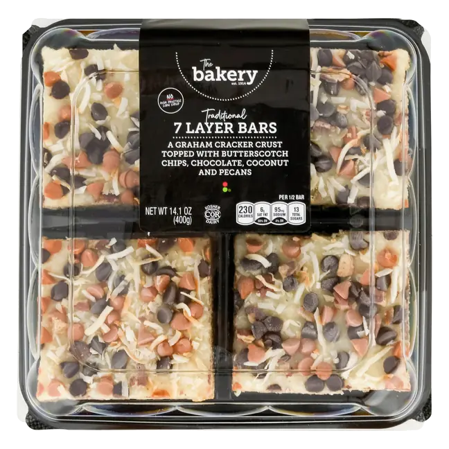 The Bakery Traditional 7 Layer Bars - 4 ct