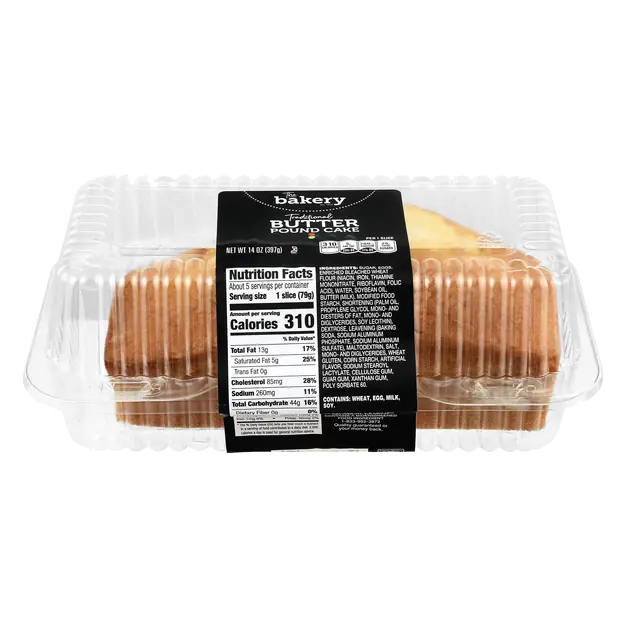 The Bakery Traditional Butter Pound Cake