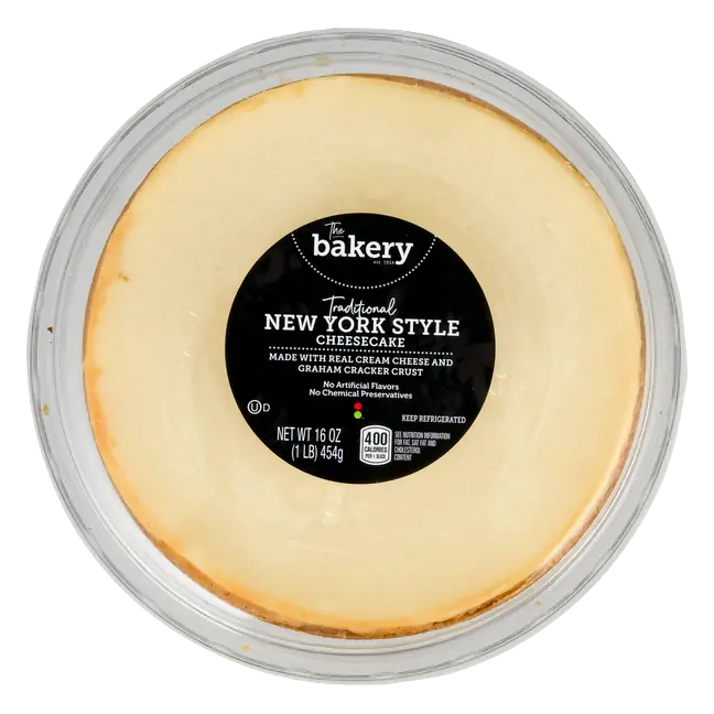The Bakery Traditional Cheesecake New York Style