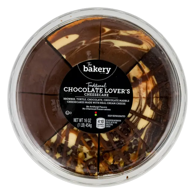 The Bakery Traditional Chocolate Lover's Cheesecake