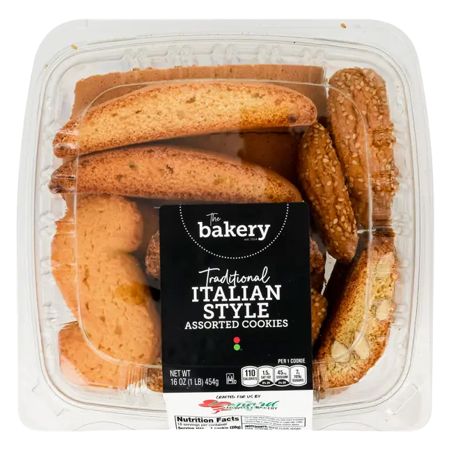 The Bakery Traditional Italian Style Assorted Cookies - 16 ct