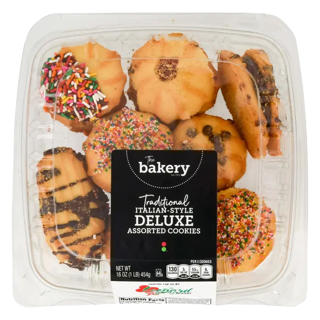 The Bakery Traditional Italian Style Deluxe Assorted Cookies