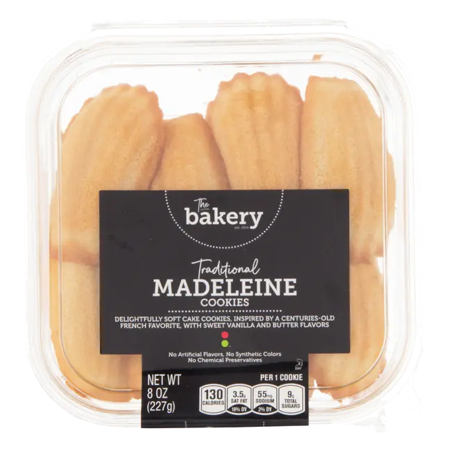 The Bakery Traditional Madeleine Cookies