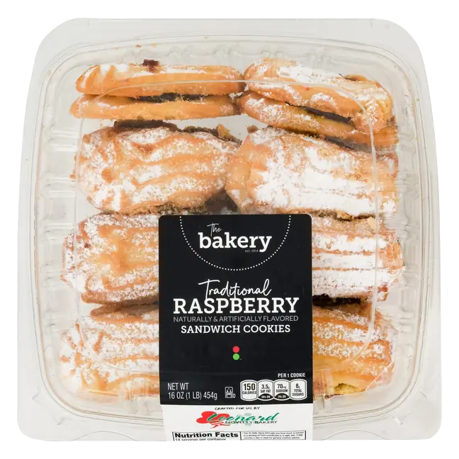 The Bakery Traditional Raspberry Sandwich Cookies