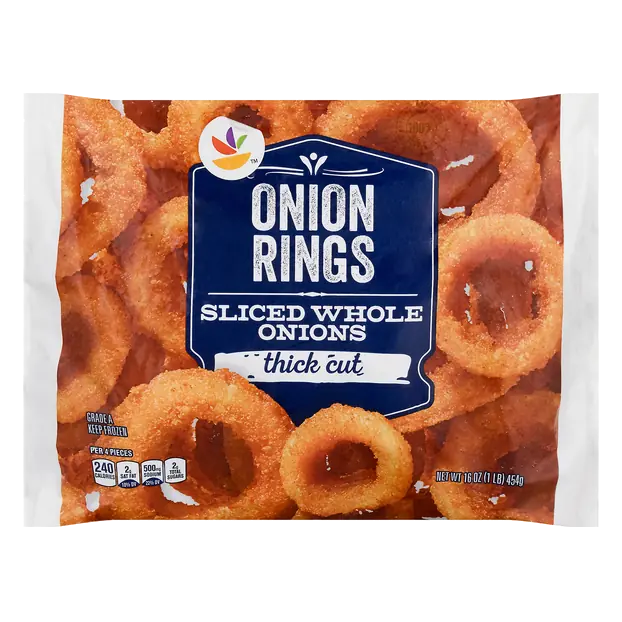 Thick Cut Whole Onion Rings Frozen