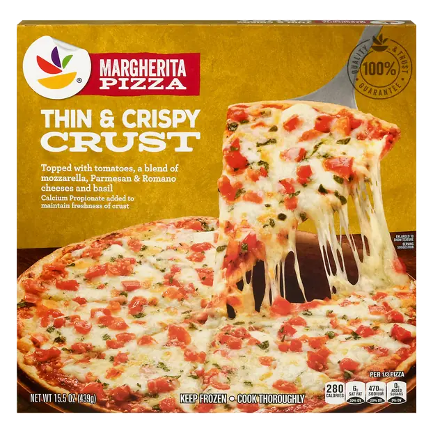 Thin & Crispy Crust Margherita Pizza Frozen
