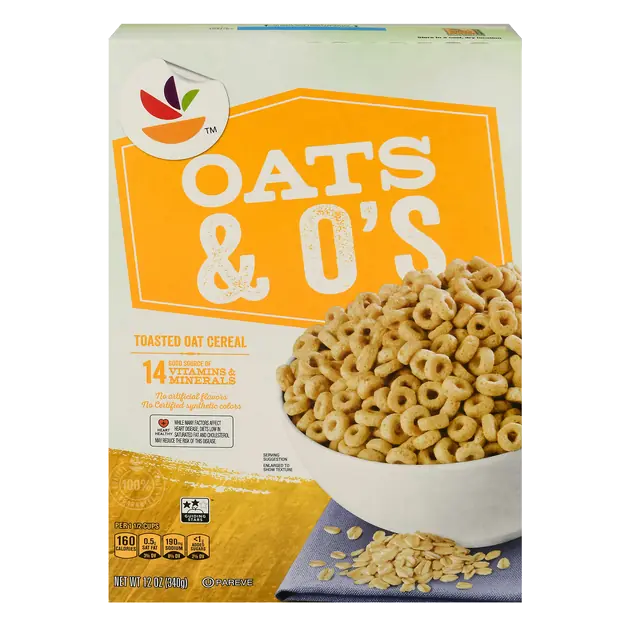 Toasted Oats & O's Cereal