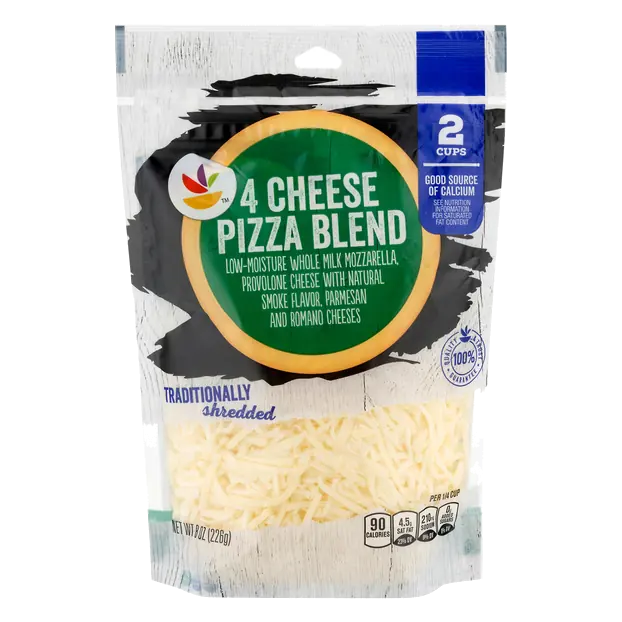 Tradionally Shredded 4 Cheese Pizza Blend