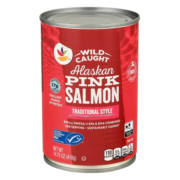 Traditional Style Wild Alaskan Pink Salmon