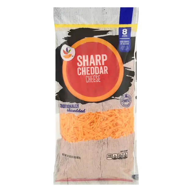 Traditionally Shredded Sharp Cheddar Cheese
